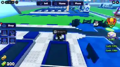 Placed Blue Lock Farm characters kicking soccer balls on base pads